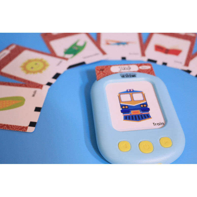 Cartes flash parlantes de l'alphabet arabe pour enfants, jeu électronique éducatif Sana Kids, apprentissage ludique.