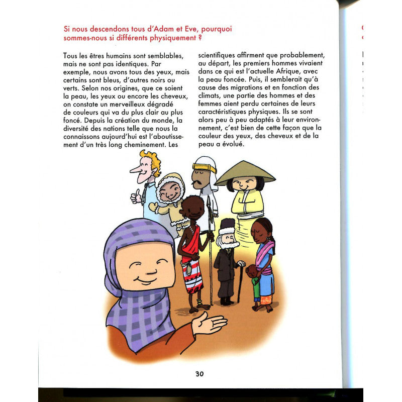 Livre pour enfants SanaKids Les Petits Musulmans, questions sur la sexualité, couverture avec illustration colorée.