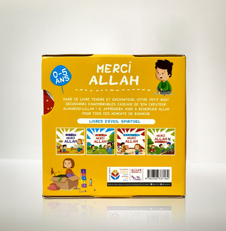Pack Collection "Merci Allah" : Livres d'Éveil Spirituel pour Enfants (0-5 ans) - Sana Kids
