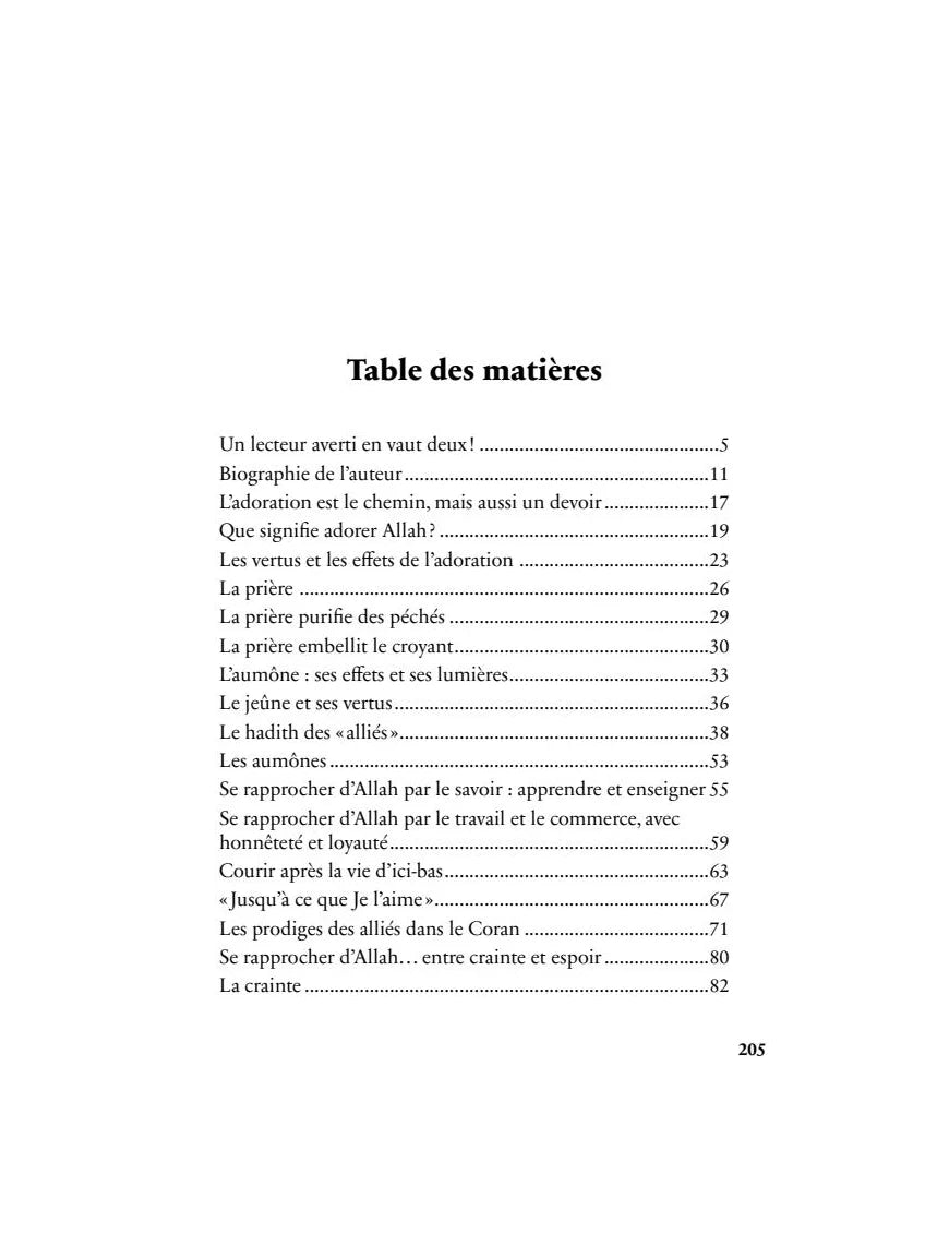 Se rapprocher d’Allah | التقرب إلى الله – Abd Allah Sirāj ad-Dīn al-Husaynī (Français)
