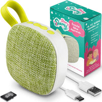 Jeu électronique SlamyStory Conteuse Audio Éducative Islamique pour enfants, modèle Jardin de Sagesse, en vert.