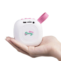 Jeu électronique pour enfants SlamyStory Conteuse Audio Éducative Islamique, modèle Rose des Rêves, en couleur rose.