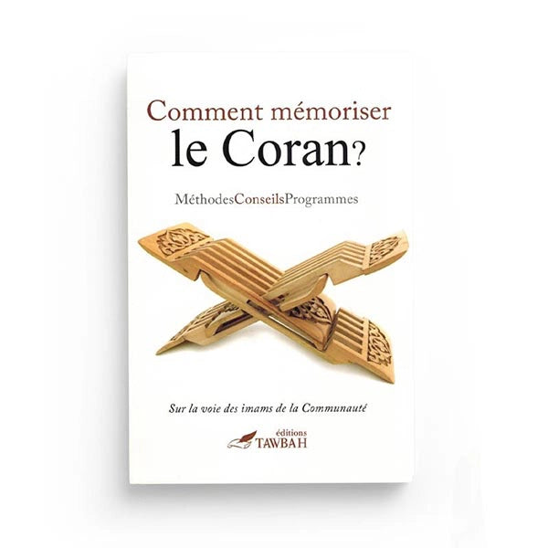 Livre Comment Mémoriser le Coran de Nabil Aliouane, édition Tawbah, couverture avec titre et logo visible.