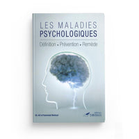 Livre "Les Maladies Psychologiques" par Dr Ait M’hammed Moloud, édition Tawbah, couverture avec titre et informations clés