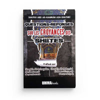Livre Questions Réponses sur les Croyances des Chiites par Shaykh Abd ar-Rahman ash-Shathri, publié par Umma Books, couverture avec titre.