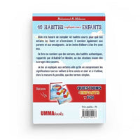 40 Hadiths Expliqués aux Enfants - Muhammad Al Mohanna - Ummabooks - Librairie Al Minhaj